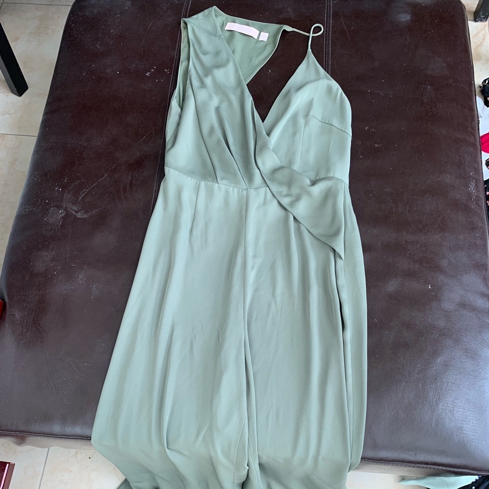One piece silk outfit
